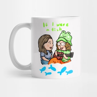 if i were a fish cute Mug